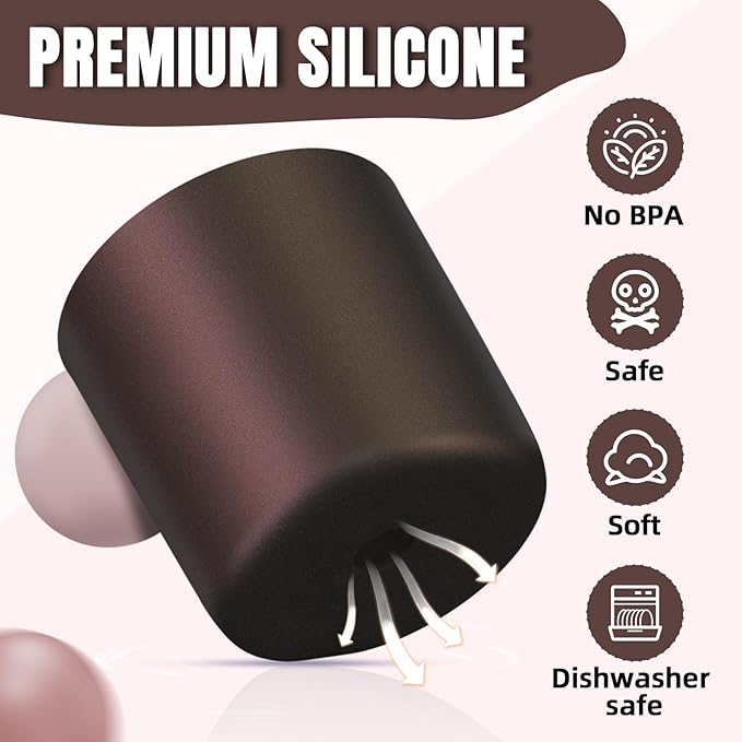 Silicone Higher Boot Compatible with Owala 30oz & 40oz FreeSip Sway Bottles & Tumblers, Large Protection Anti-slip Bottom Cover Sleeve for Freesip Sway Tumbler and Bottle(Black Cherry)