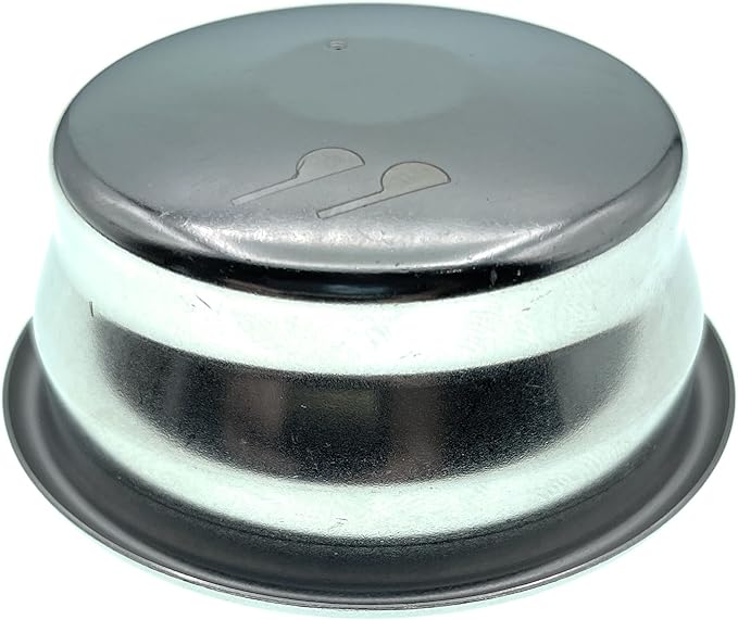54mm 2 Cup Dual Wall Coffee Filter Basket - Pressurized Stainless Steel, Metal Portafilter Container - Reusable, Washable - Compatible with Breville Espresso Machines - 18/20g (Dual Wall)