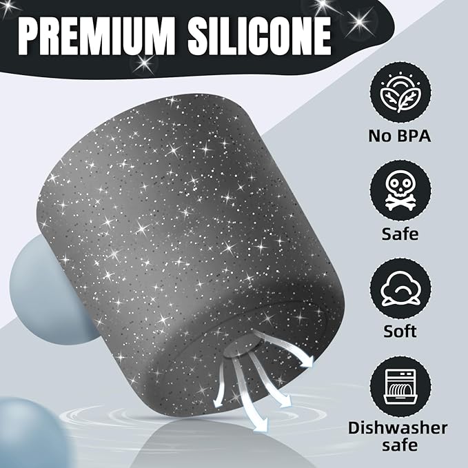 Silicone Higher Boot Compatible with Owala 30oz & 40oz FreeSip Sway Bottles & Tumblers, Large Protection Anti-Slip Bottom Cover Sleeve for Freesip Sway Tumbler and Bottle