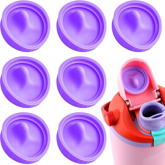 Replacement Stopper Compatible with Owala FreeSip Sway 30oz 40oz, 7Pcs Leakproof Silicone Cap Mouth Stopper for Owala FreeSip Tumbler 40oz Water Bottle Lid Spout Gasket Plug Parts