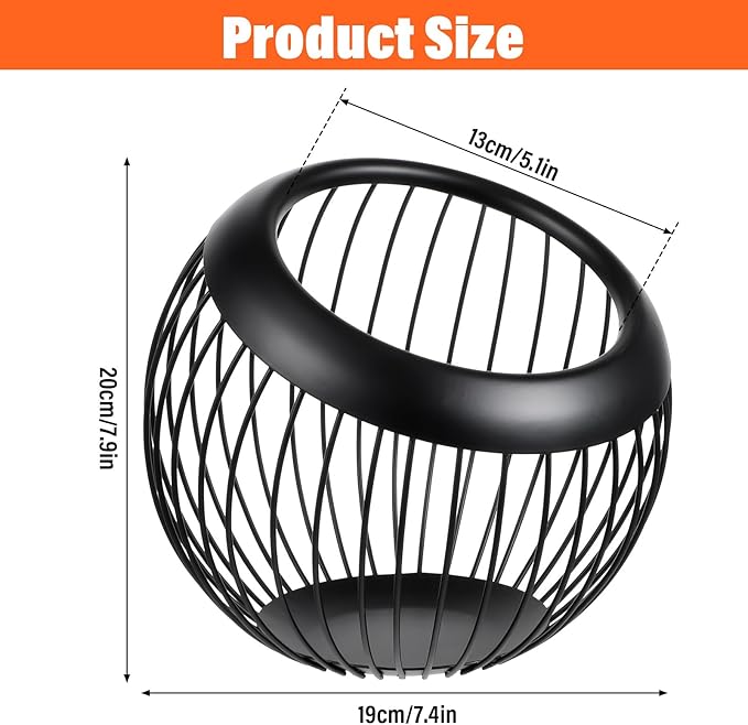 Coffee Pod Holders for Counter, Large Capacity Metal KCups Espresso Pod Keuring Kcup Storage Capsure Baskets, Coffee Bar Organizer Espresso Capsule Storage Bar Station Accessories (Black)