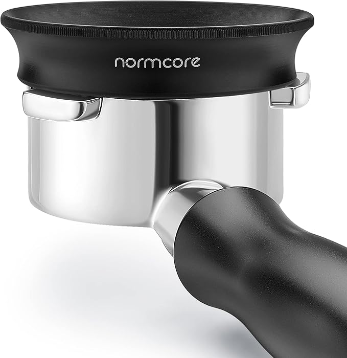 Normcore 58mm Magnetic Dosing Funnel V2 - Espresso Coffee Dosing Ring - 18mm Anodized Aluminum with 9 magnetized Steel Compatible with 58mm Portafilter