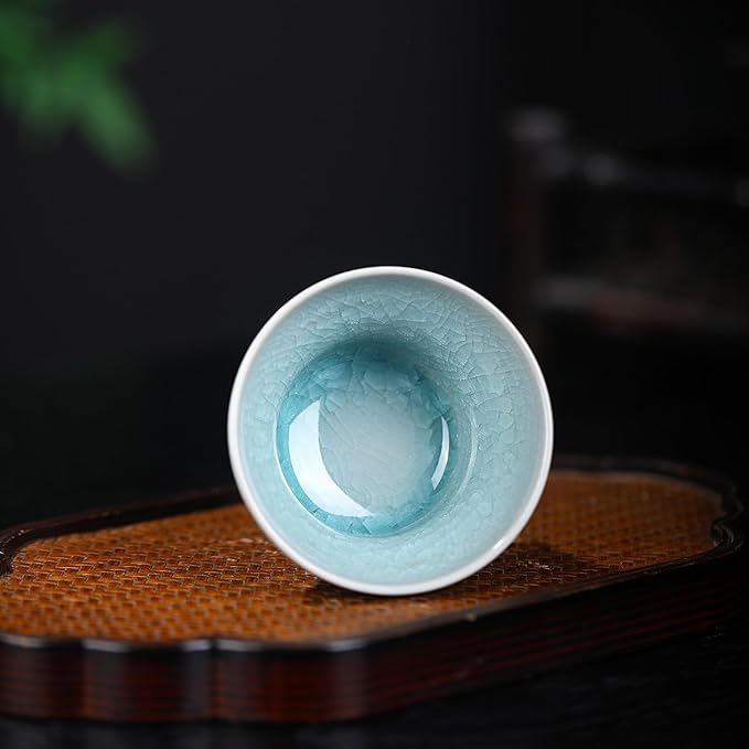 Handmade porcelain Tea Cup, Traditional Japanese Chinese Style, chinese tea cups, High - quality Porcelain, Art Gifts