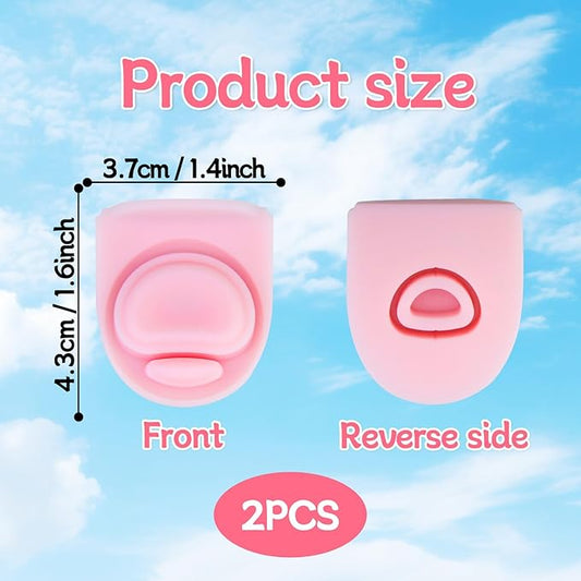 2 Pcs Replacement Rubber Seal Stopper Compatible with Owala FreeSip,Water Bottle Top Gasket Lid for Owala 16/19/24/32/40oz Seal Mouth Cap Silicone Stopper Parts Insert Accessories（Pink）