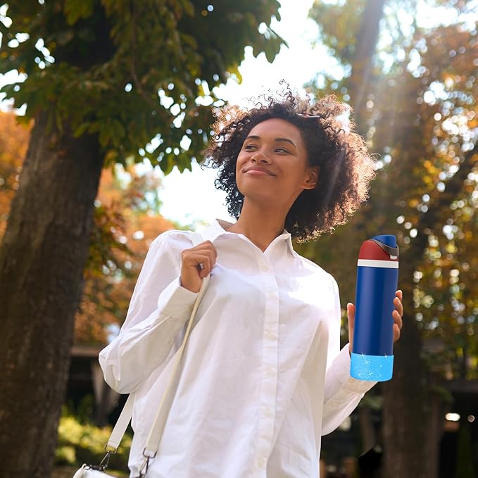 Silicone Boot for Owala Water Bottle 24 oz 32 oz 40 oz, Anti-Slip Protective Sleeve for FreeSip/Twist/Flip Stainless Steel Water Bottles Accessories