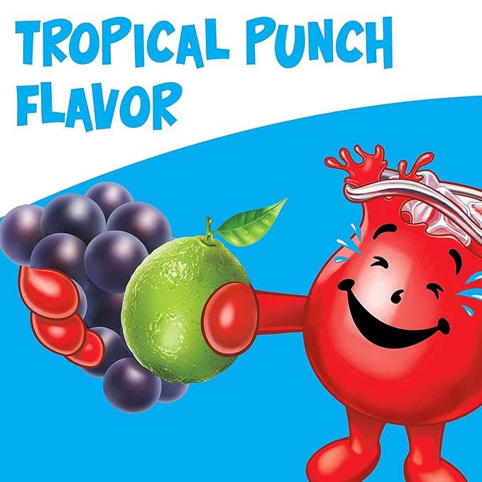 Kool-aid Singles Tropical Punch 12-0.55 OZ Packets (Pack - 4)