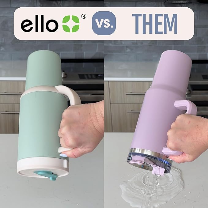 Ello Oasis 30oz Stainless Steel Tumbler - Full Bloom