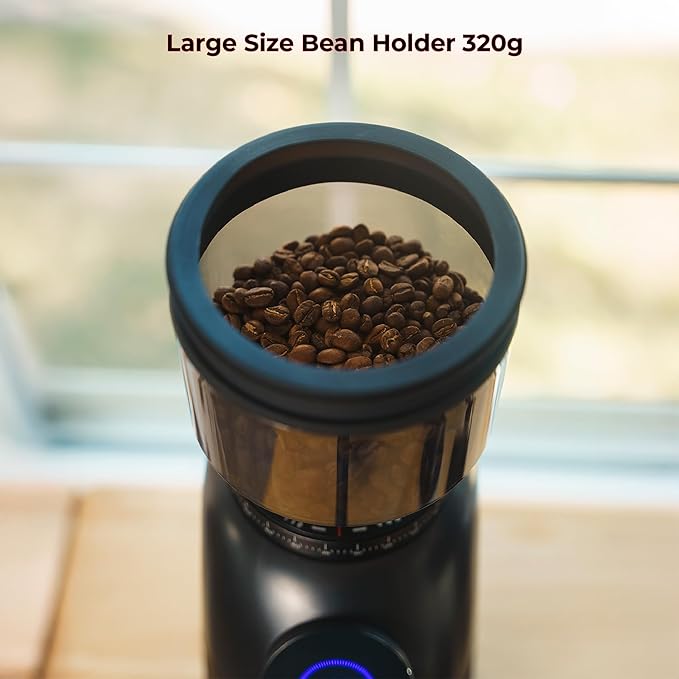 MiiCoffee GF64 Coffee Grinder (Black)