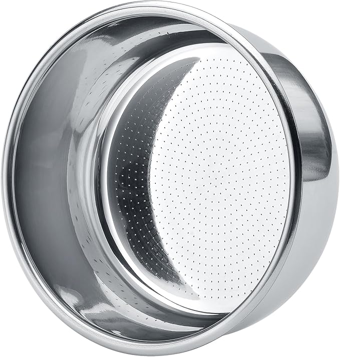 Normcore 57mm Precision High Extraction Basket Fits Lelit Anna, Precision Espresso Filter Basket, Includes Paper Filters (200pcs) and Puck Screen, 0.28mm Hole Diameter, 18g
