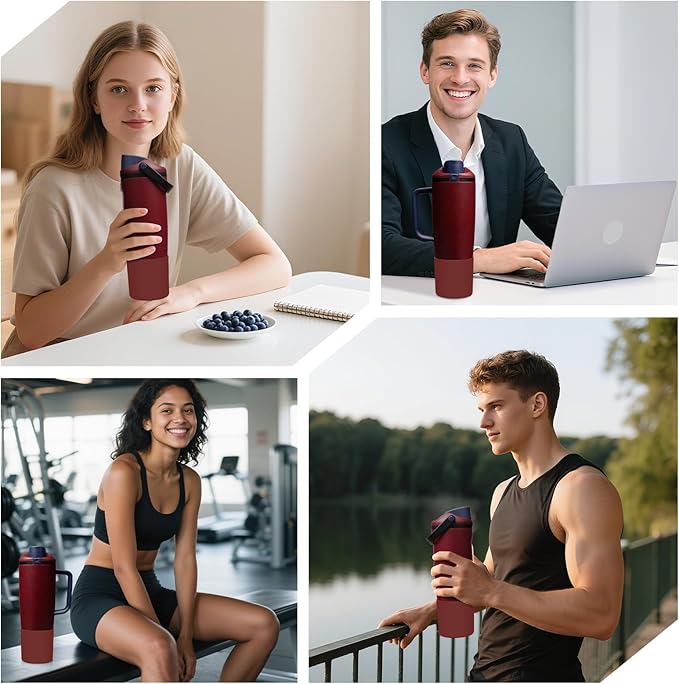 Silicone Higher Boot Compatible with Owala 30oz & 40oz FreeSip Sway Bottles & Tumblers, Large Protection Anti-slip Bottom Cover Sleeve for Freesip Sway Tumbler and Bottle