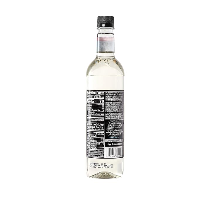 DaVinci Gourmet Classic Almond Syrup, 25.4 Fluid Ounces (Pack of 1)