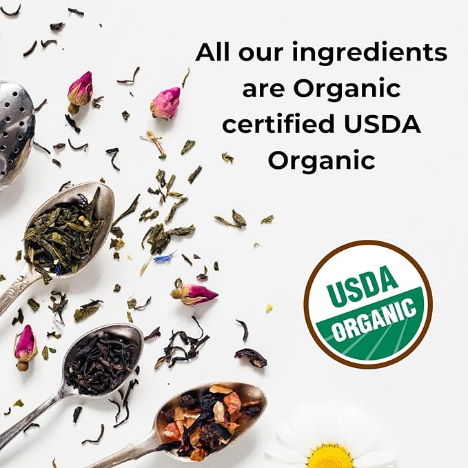 The French Touch Oregano Tea ORGANIC | 2.0g x 30 Pyramid Bags | 100% Certified USDA Organic | Plant based tea bags | Select Premium Tea (Oregano Leaves) | Caffeine-free