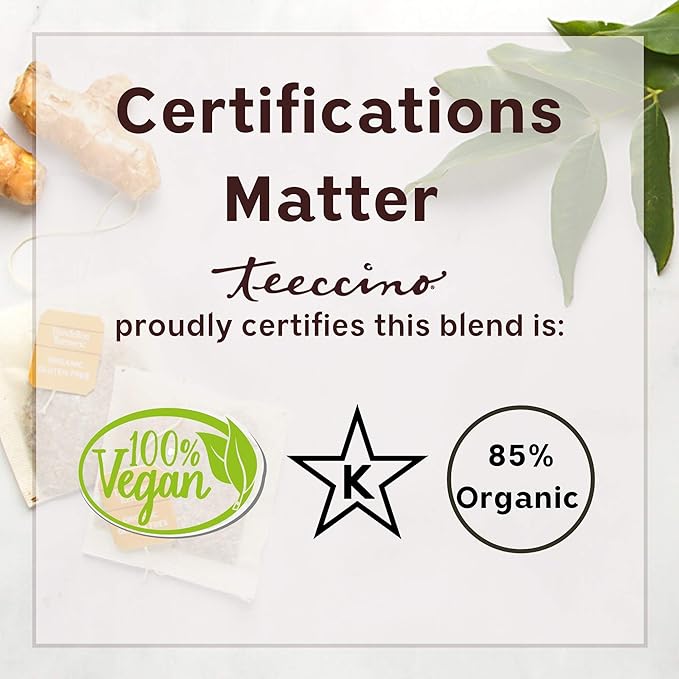 Teeccino Turkey Tail Astragalus Coffee Alternative - Toasted Maple - Adaptogenic Herbal Mushroom Coffee, Medium Roast, Caffeine Free, Prebiotic, Acid Free, All-Purpose Grind - 10 Oz