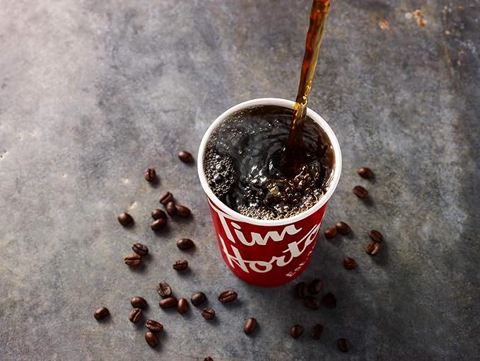 Tim Hortons Dark Roast Coffee, Single-Serve K-Cup Pods Compatible with Keurig Brewers, 24ct K-Cups