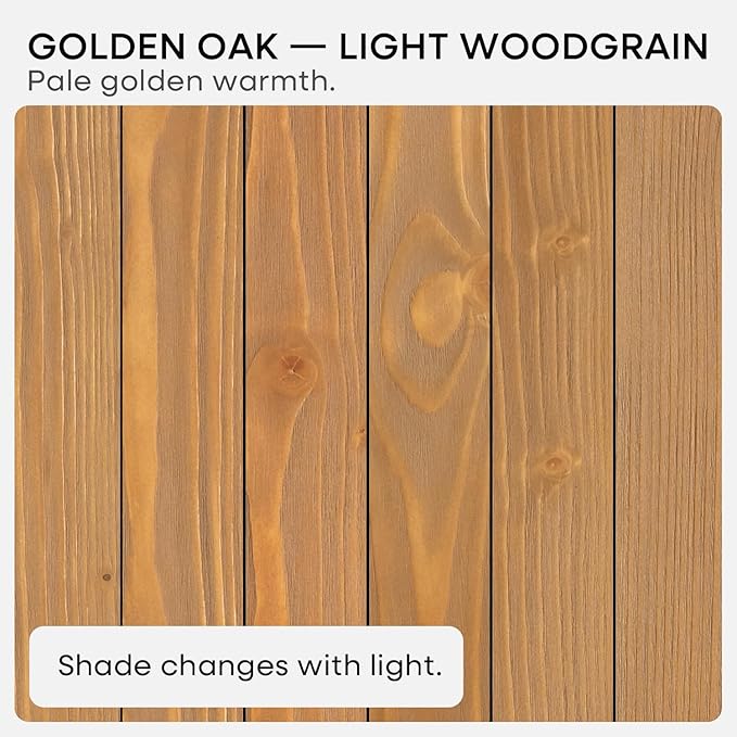 Homeforia 24 inch Golden Oak Floating Shelf, High End Solid Real Wood 24inch Small Floating Shelves for Wall Mounted, Oak Wooden 24in Floating Shelves, Heavy Duty Bracket, 24 X 6.5 X 1.75 in, Set of 4
