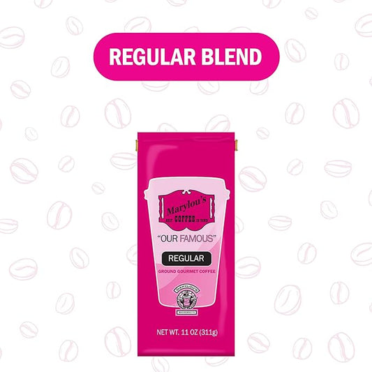 Marylou’s Coffee – Regular Blend – Ground Gourmet Coffee – 11 oz