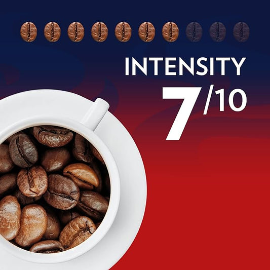 Lavazza Crema e Gusto Ground Coffee, Medium Roast, Arabica and Robusta Blend, 8.8 oz Brick (Pack of 20)