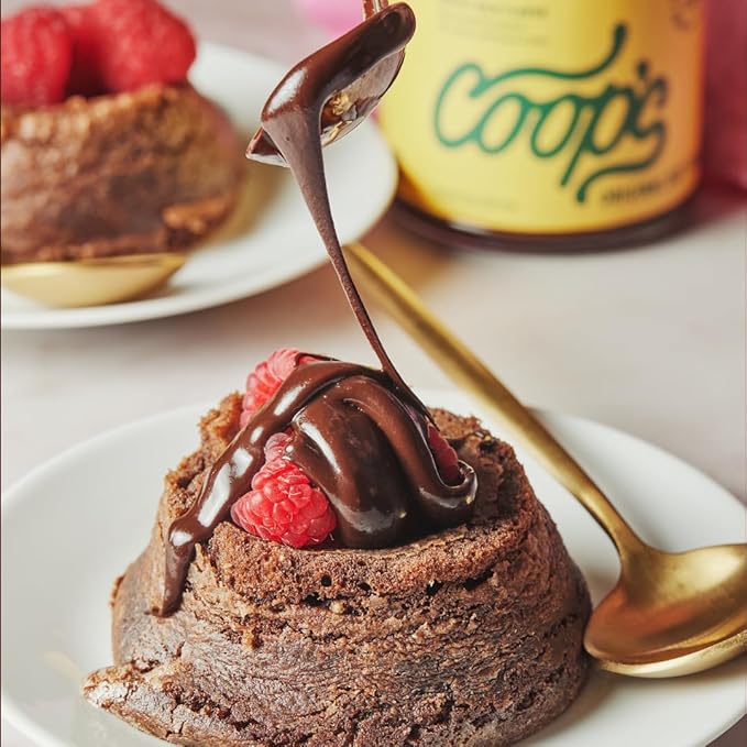 Coop's Original Hot Fudge: Gourmet, All Natural, Handcrafted, Gluten Free, Non-GMO, Chocolate Ice Cream Toppings, Sundae, Desserts, 10 Ounce