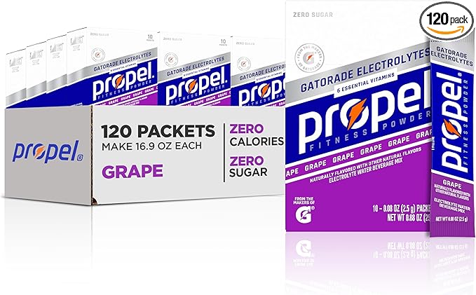 Propel Powder Packets, Grape (Pack of 120)