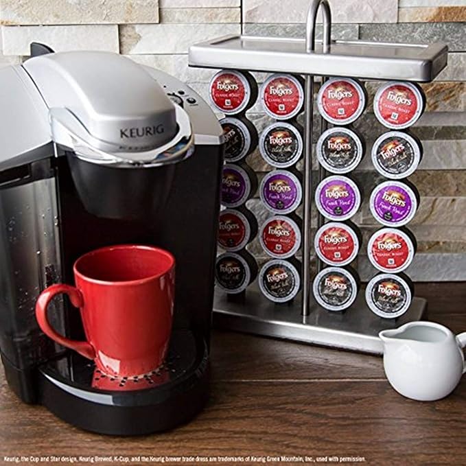 Folgers 100% Colombian Decaf Medium Roast Coffee, 96 Keurig K-Cup Pods