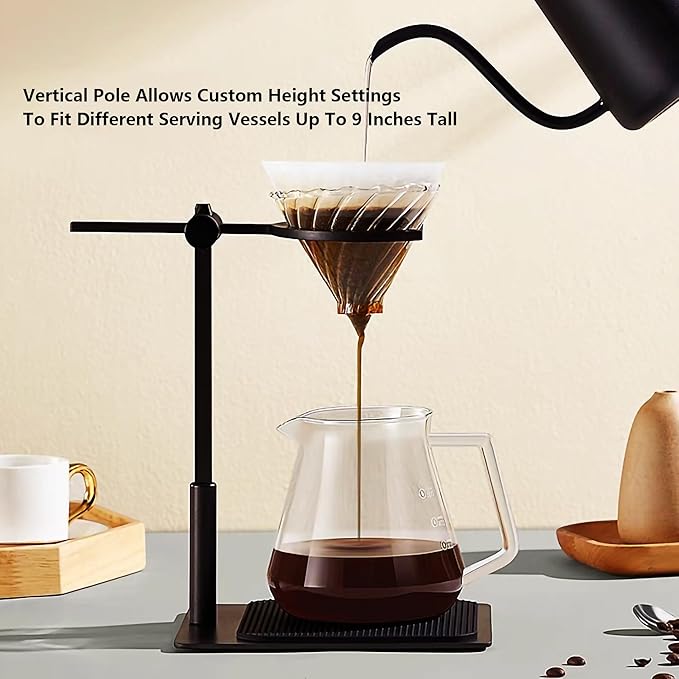 Makidar Pour Over Coffee Station Coffee Dripper Stand Stainless Steel