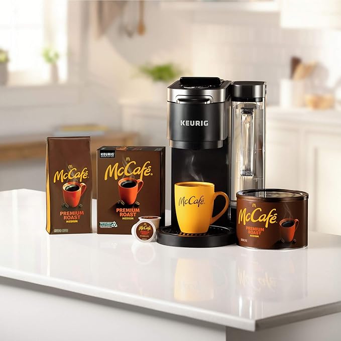 McCafe Premium Roast, Medium Roast Ground Coffee, 30 oz Canister (Pack of 2)