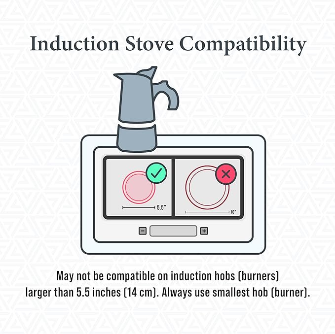 The London Sip Glass and Stainless Steel Stovetop Espresso Maker Moka Pot Italian Coffee Percolator, Glass, Medium (10.14 oz)
