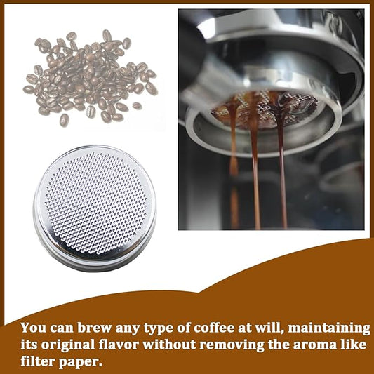 54mm Coffee Filter Basket Replacement for Breville Express Coffee Filter Basket (2 Pcs)