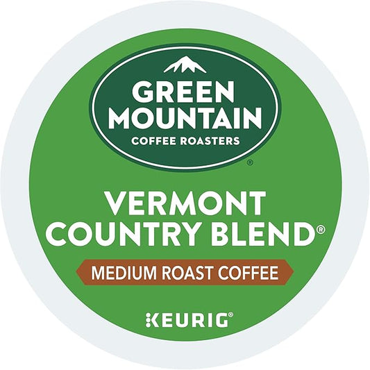 Green Mountain Coffee, Vermont Country Blend, K-Cup Portion Pack for Keurig Brewers 24-Count (Packaging May Vary)