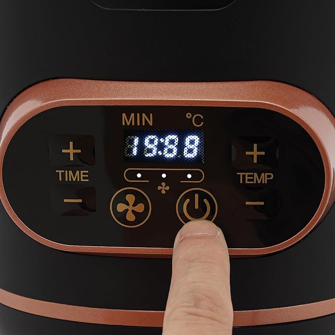 Coffee Bean Roaster, 1500W Home Electric Coffee Roasters with 3-Speed Fan & 32-464°F Temp Control & LED Display & Timer, Auto & Manual Modes Optional, Portable Coffee-Machine for Personal/Family