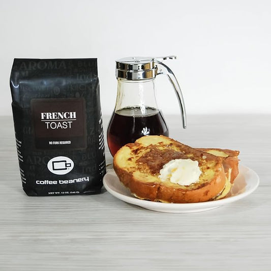 French Toast Flavored Coffee, Specialty Arabica Coffee, Medium Roast, 12 ounce, Automatic Drip (Ground)
