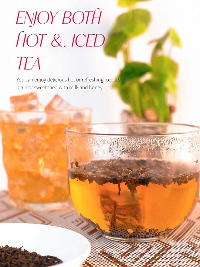 TeeLux Lapsang Souchong Tea, Premium Black Tea Loose Leaf, Chinese Smoked Tea, Caffeinated, 8oz/228g