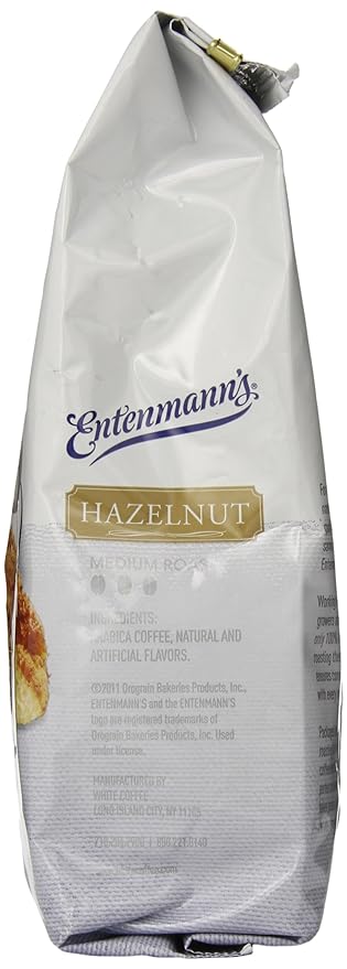 Entenmann's Ground Coffee, Hazelnut Flavor, 10-Ounce (Pack of 3)