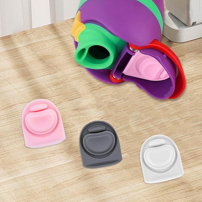 3pcs Replacement Silicone Stopper Seal Compatible with Owala FreeSip 24oz 32oz,Water Bottle Lid Cap Rubber Seal Parts for Owala 16/19/24/32/40oz Spout Gasket Mouthpiece Piece Accessories B3S3