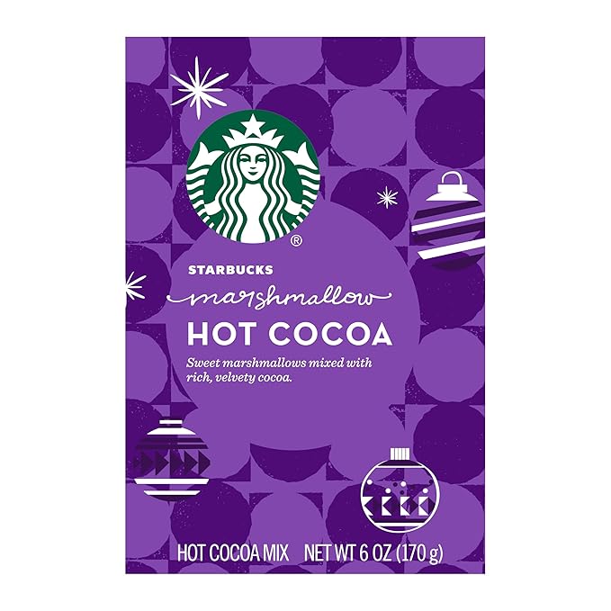 Starbucks Hot Cocoa, Marshmallow, 7 Ounce