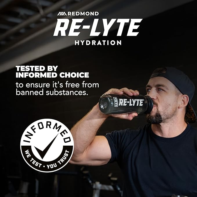 REDMOND Re-Lyte Hydration Electrolyte Powder Mix, Variety Pack, 30 Stick Packs