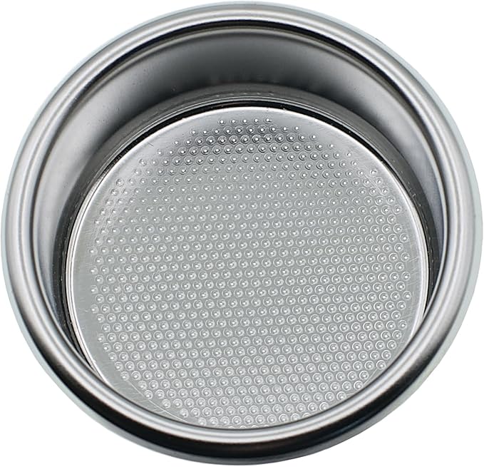 MacMaxe Precision Filter Basket 18–22g – Double Shot Espresso Filter – Stainless Steel Portafilter Insert