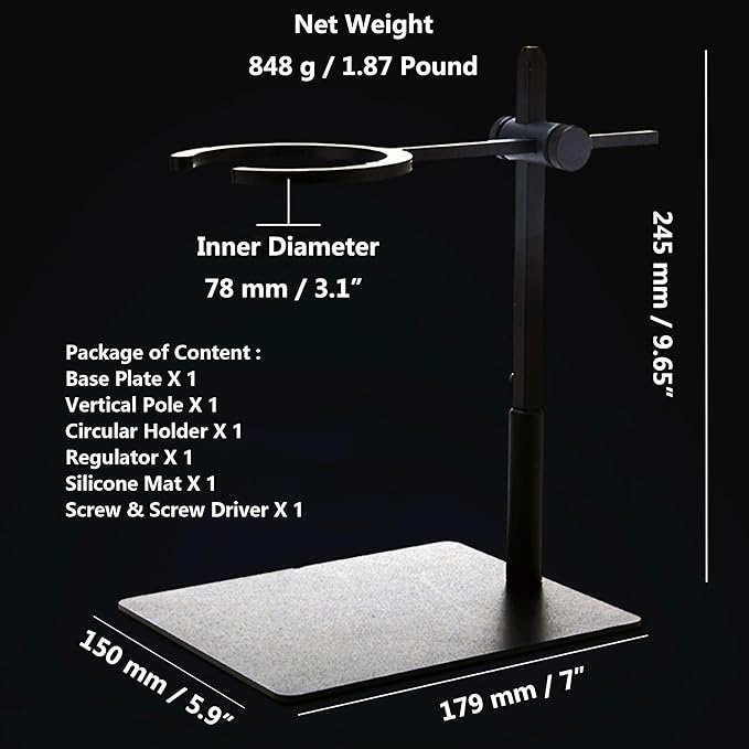 Makidar Pour Over Coffee Station Coffee Dripper Stand Stainless Steel