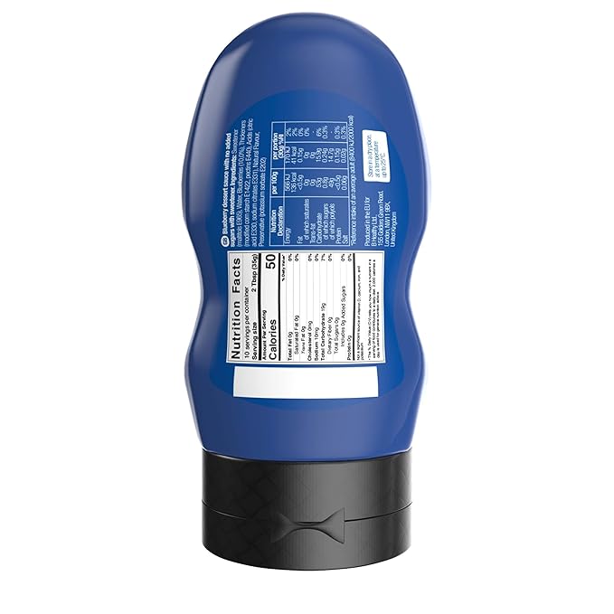 Diablo Blueberry Dessert Sauce | No Added Sugar | Gluten Free | Diabetic Friendly | Hamper Available - Perfect for Gifting | 350g 12.35oz