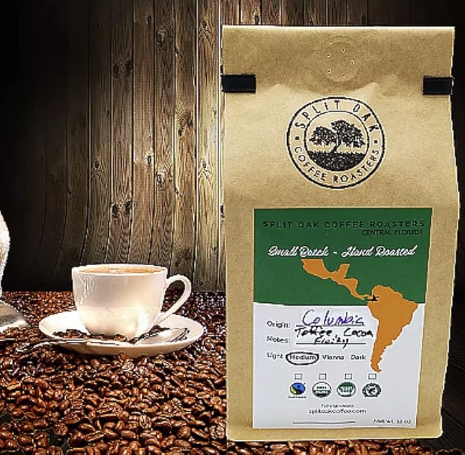Coffee Gift Set Las Americas 5 Pack 12oz Gourmet Organic Medium Roast whole Bean with Best Beans From Mexico, Guatemala, Peru, Colombia and Brazil 60oz