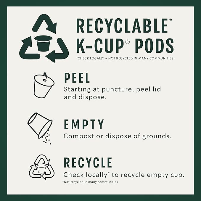 Starbucks K-Cup Coffee Pods, Starbucks Blonde Roast Hot or Iced Coffee, Veranda Blend, 60 Keurig Pods