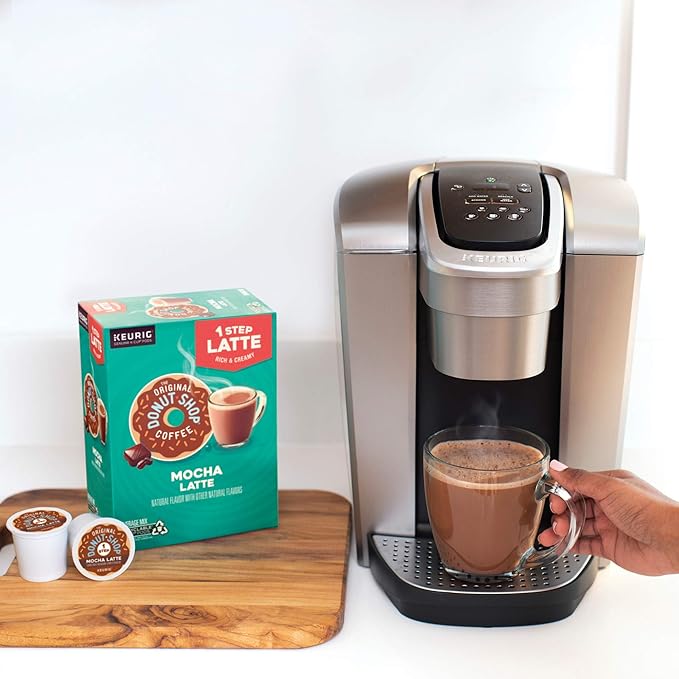 The Original Donut Shop Mocha One-Step Latte, Single Serve Coffee K-Cup Pod, Flavored Coffee, 20 Count
