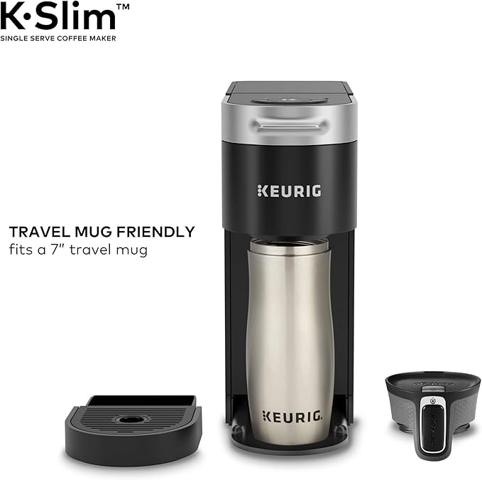 Keurig K-Slim Maker with Green Mountain Coffee Roasters Favorites Collection Variety Pack, 40 Count