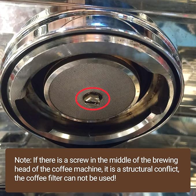 NOTSEK Puck Screen 54mm for Breville, Espresso Puck Screen for Portafilter with Acrylic Storage Box, Resuable 1.7mm 150μm, 316L Stainless Steel Filter Screen for Breville Barista Pro Espress