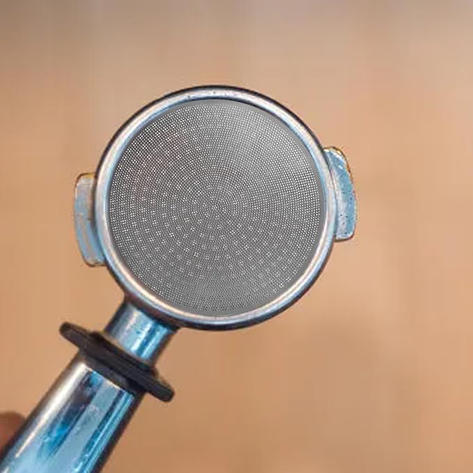 Utoolmart 53mm Espresso Puck Screen, 0.8mm Ultra Thin Coffee Espresso Filter Screen, Mesh Reusable Metal Filter for Espresso Portafilter Filter Basket 54mm (1)