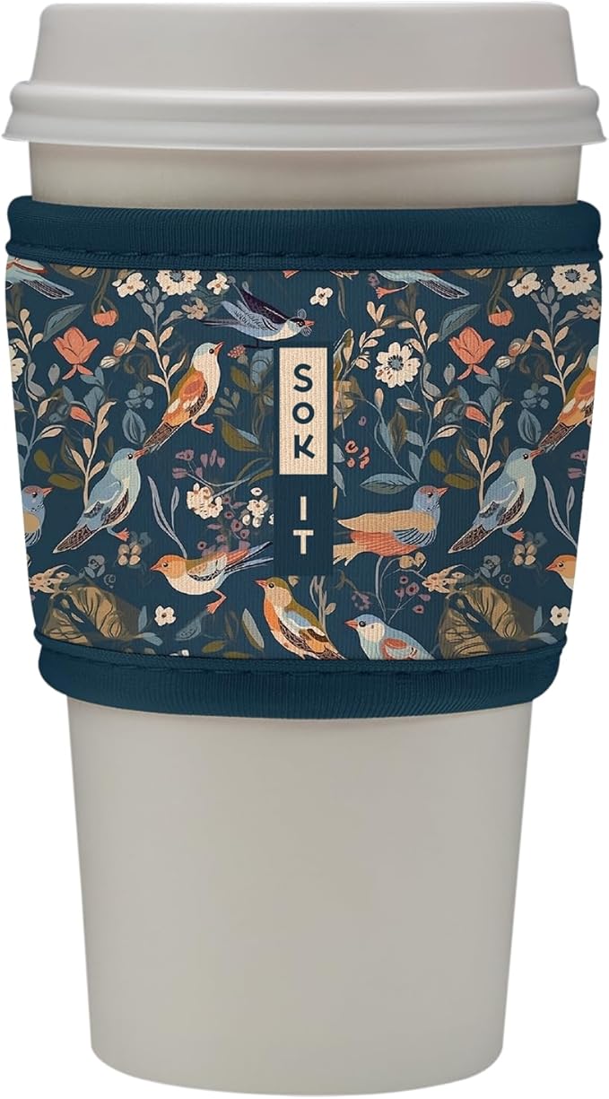 Sok It HotSok Coffee & Tea Reusable Insulated Neoprene Cup Sleeve (Early Birds)