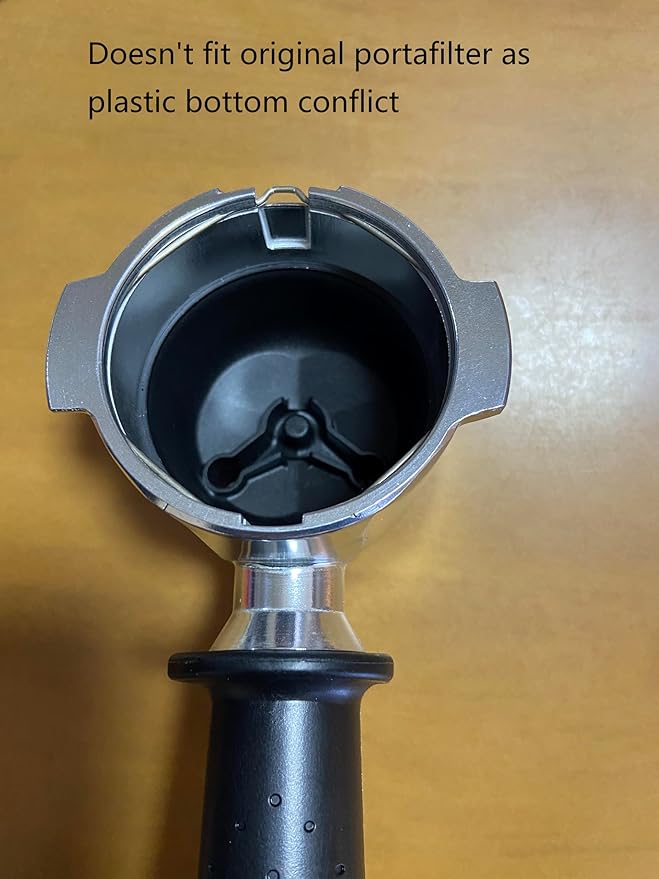 51mm Pressurized Filter Basket Stainless Steel Dual Wall Portafilter Basket Double Wall Espresso Basket Double Filter Basket Replacement Fits Delonghi Breville Mr Coffee Espresso Machine-2 Cup