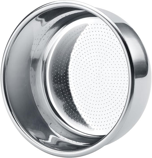 Normcore 57mm High Extraction Basket Fits Lelit Anita, Diana, Anna, Precision Espresso Filter Basket, Includes Paper Filters (200pcs) and Puck Screen, 0.28mm Hole Diameter, 22g