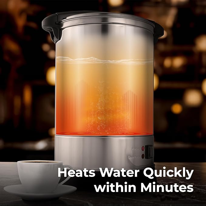 Zulay Kitchen Commercial Grade Coffee Maker Hot Water Urn