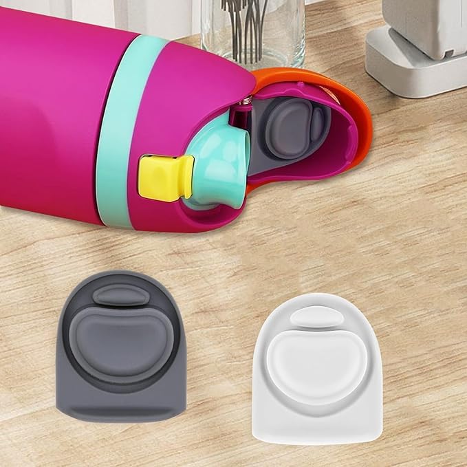 2 Pcs Replacement Rubber Seal Stopper Compatible with Owala FreeSip,Water Bottle Top Gasket Lid for Owala 16/19/24/32/40oz Bottle Mouth Cap Silicone Stoppers Parts Insert Accessories 2PB-3